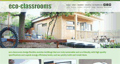 Desktop Screenshot of eco-classrooms.com